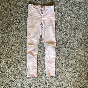 Girls pink jeans